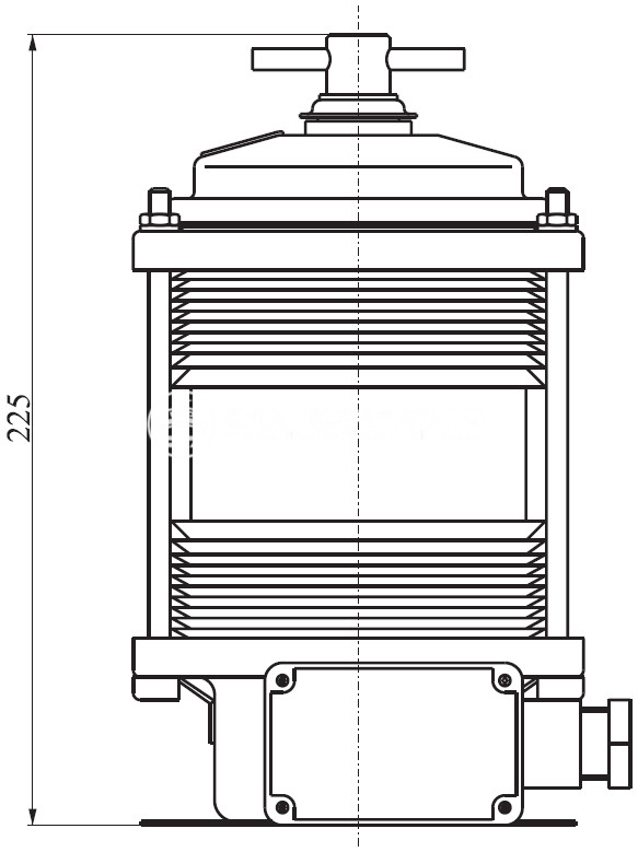 CXH-2C NAVIGATION SIGNAL LIGHT - WenZhou HaiYe Marine electric CO.,LTD.